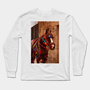 Traditional Wedding Ceremony Horse Long Sleeve T-Shirt